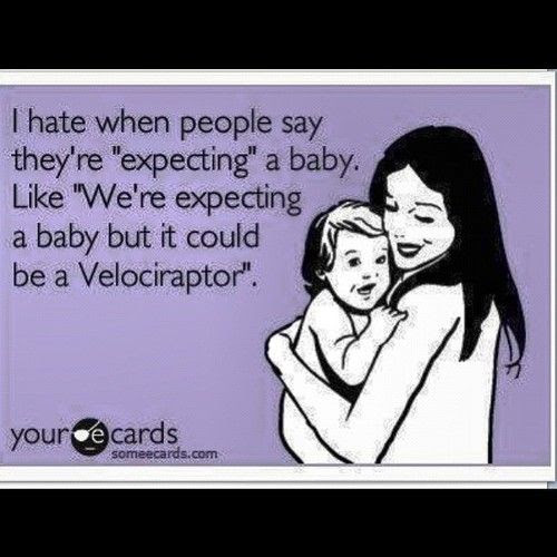 Expecting A Baby Pregnancy Humor Pinterest