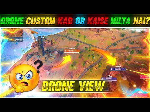 Drone Custom Kab Or Kaise Milta Hai?😨🔥 #shorts #freefireshorts