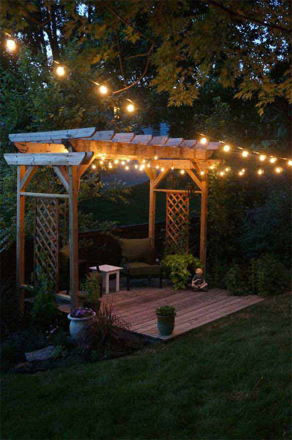patio outdoor string lights woohome 11