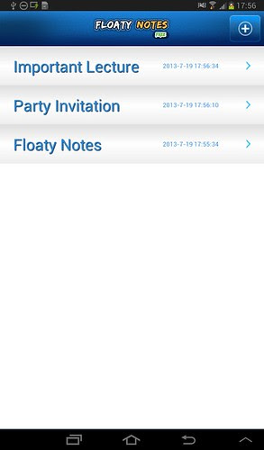 Floaty Notes Free Screenshot