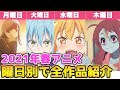 200以上 曜日 別 アニメ 216743-曜日別 アニメ一覧