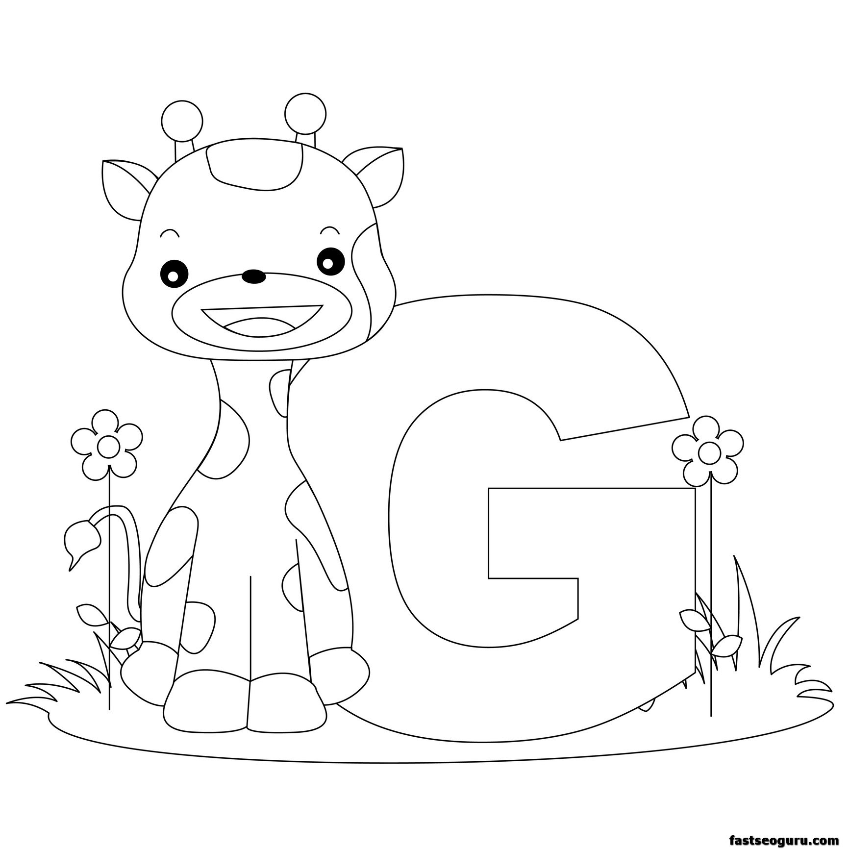 Animal worksheets Printable  alphabet G worksheets  Alphabet Letter Alphabet Homepage »  animal »
