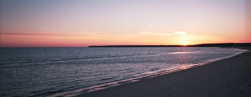 An Ocean of Blue Sunset