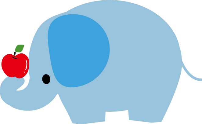 ぞう ゾウ イラスト 無料イラストフリー素材