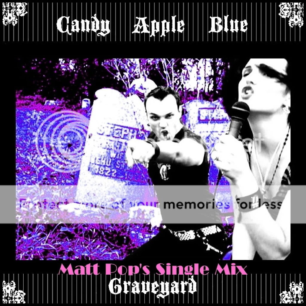 Matt Pop Candy Apple Blue Graveyard
