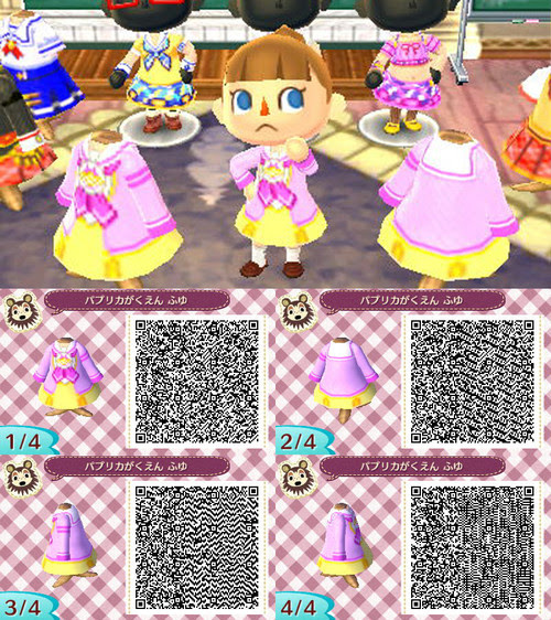 最速 とびだせどうぶつの森 マイデザイン Qrコード 服 アニメ