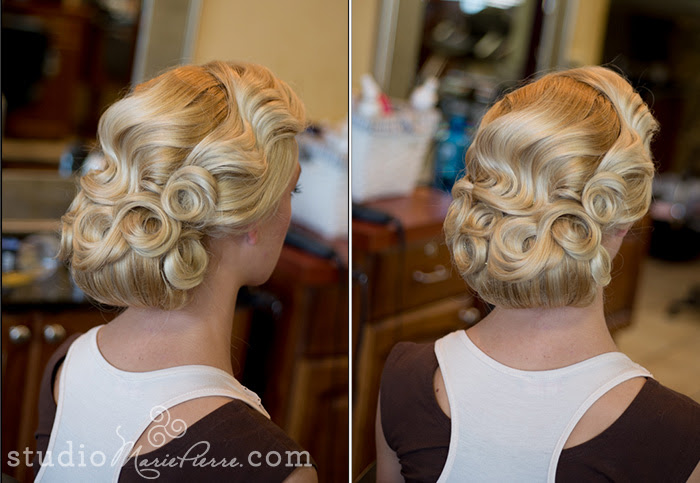 Updo Hairstyles With Pin Curls Hairstyles By Unixcode