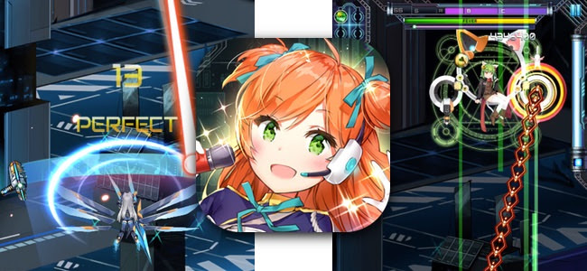 縦シューティングだと思った 実は音ゲーでした リズムに合わせて敵の攻撃を弾いて倒す異色のリズムゲーム Ride Zero 面白いアプリ Iphone最新情報ならmeeti ミートアイ