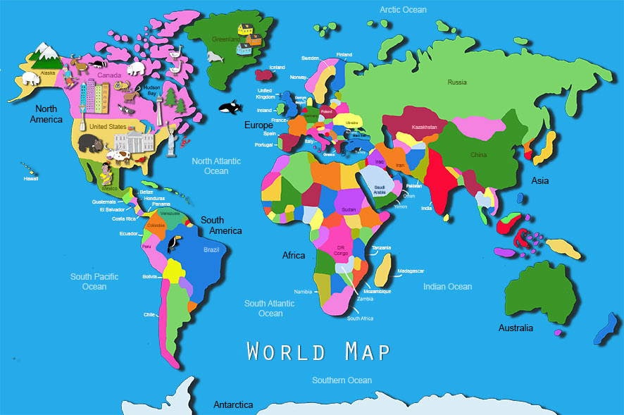 world map wallpaper for kids wallpapersafari