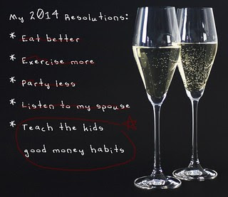 Resolve to Teach Your Kids Good Money Habits in 2014
