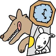 オオカミと七匹の子ヤギ グリム童話 福娘童話集 きょうの世界昔話
