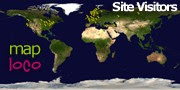 Locations of Site Visitors