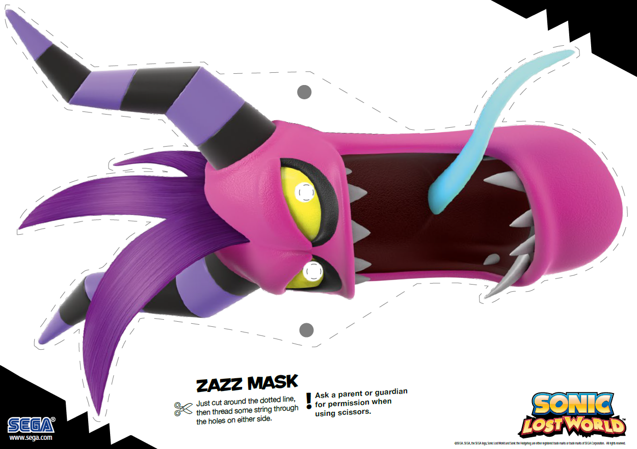 Image - Zazz Mask.png - Sonic News Network, the Sonic Wiki