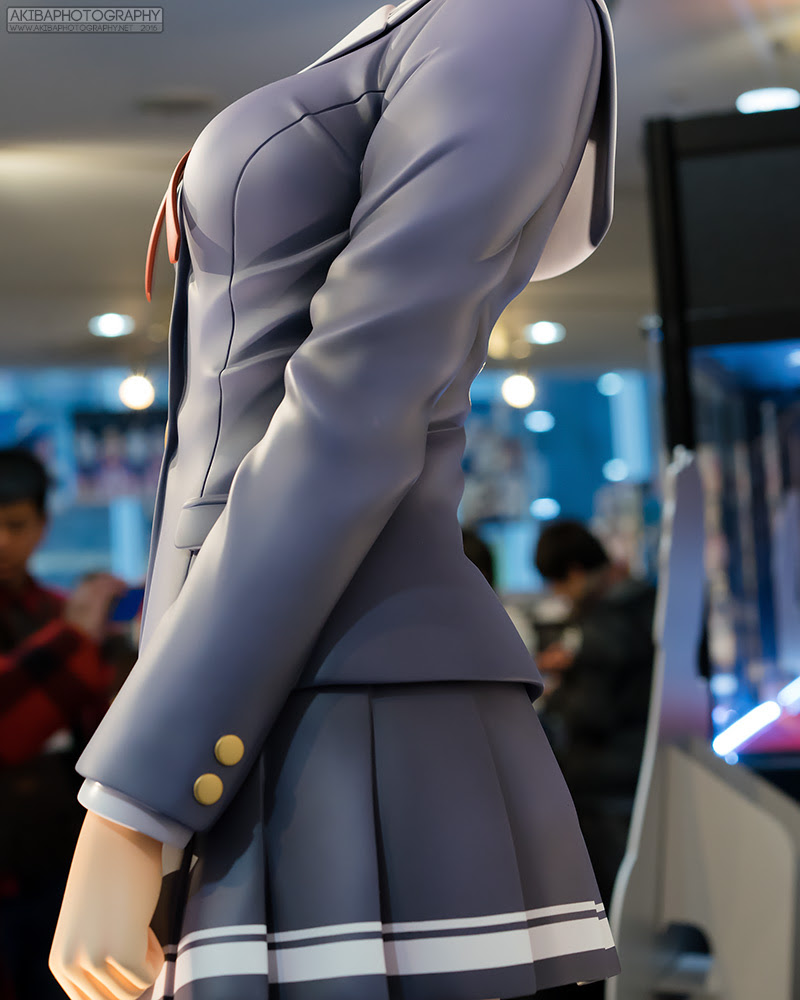 アキバフォトグラフィ 冴えない彼女の育てかた 冴えカノshop16 で加藤恵の等身大フィギュアが展示