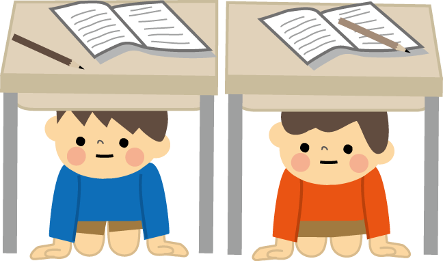 防災訓練のイラスト 無料イラスト フリー素材