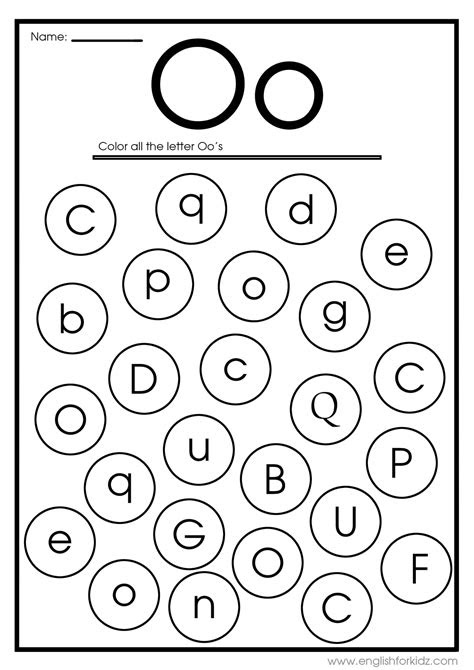 This simple letter of the day worksheet features upper and . english for kids step by step