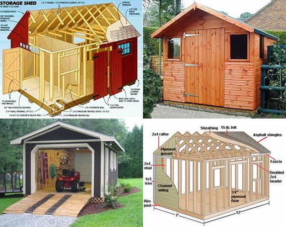 10X12 Storage Shed Plans � Learn How To Build A Shed On A Budget ...