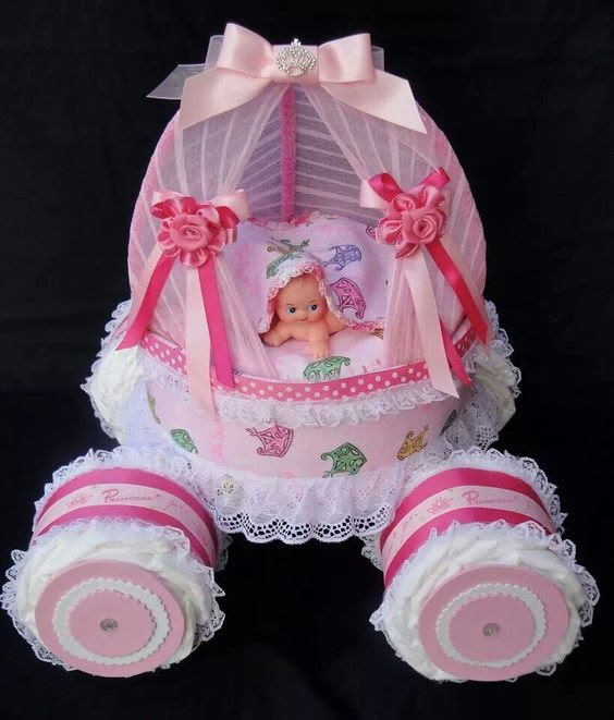 Adorable Diaper Cake Ideas - The Keeper of the Cheerios