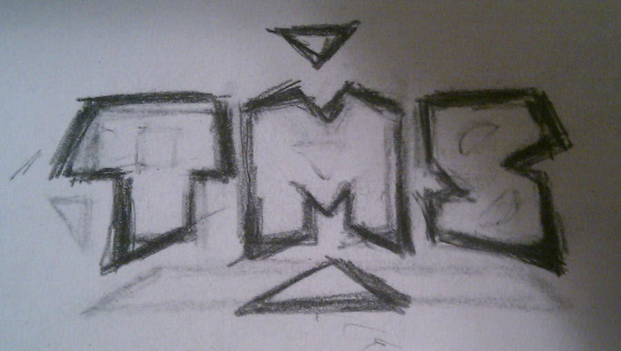 Tattoo design initials 4 by =TatumDesign on deviantART