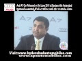 Audi India Head of Sales Anil Reddy Speech at audi a7 sportback car