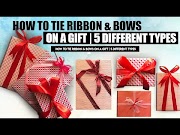 Berikut How To Tie Ribbon Bows On A Gift 5 Different Types, paling hot!