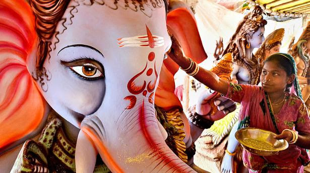 Ganesh idol prices shoot up this festival season - The Hindu