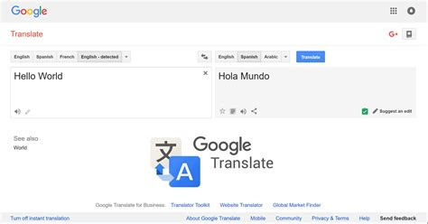 easy  google translate big translation