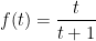 f(t)=