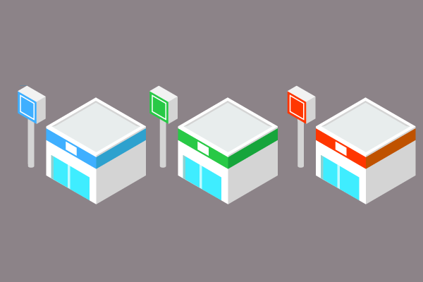 3dのコンビニイラスト 街 建物系イラスト専門サイト Town Illust