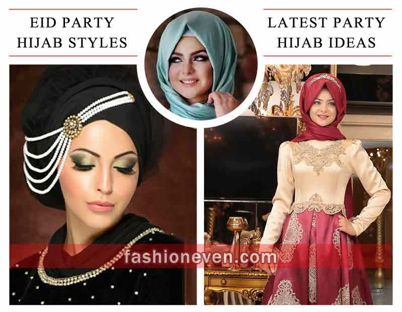 Party Hijab Styles For Eid 2019 New Hijab Style Fashioneven
