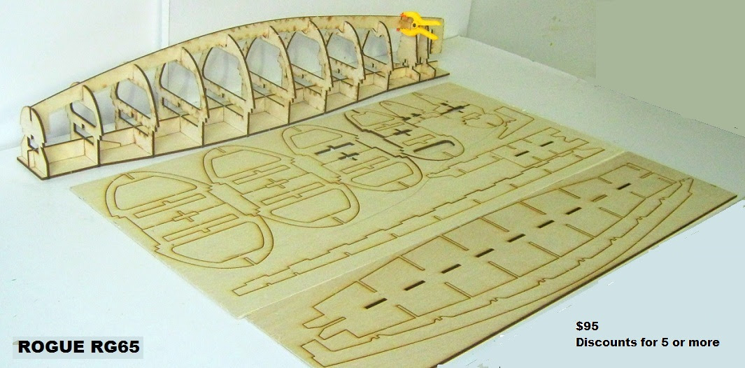 Easy to Laser cut model boat plans ~ A. Jke