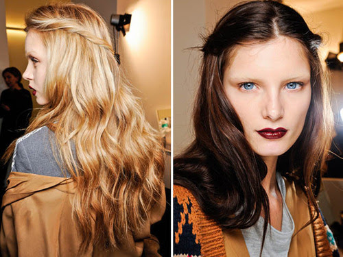 Pre-Raphaelite Hair