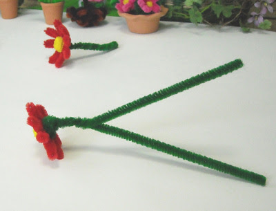 モールアートのfantasy World モール遊び 花の基本b の作り方 5 モール 作り方 遊び