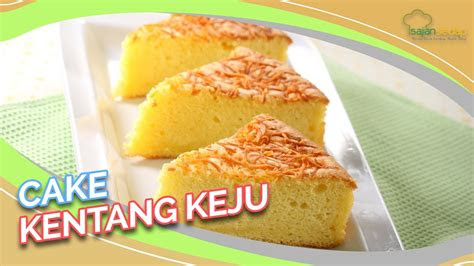 resep cake kentang keju  gurih  lembut enaknya