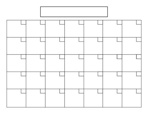  blank calendar fotolip