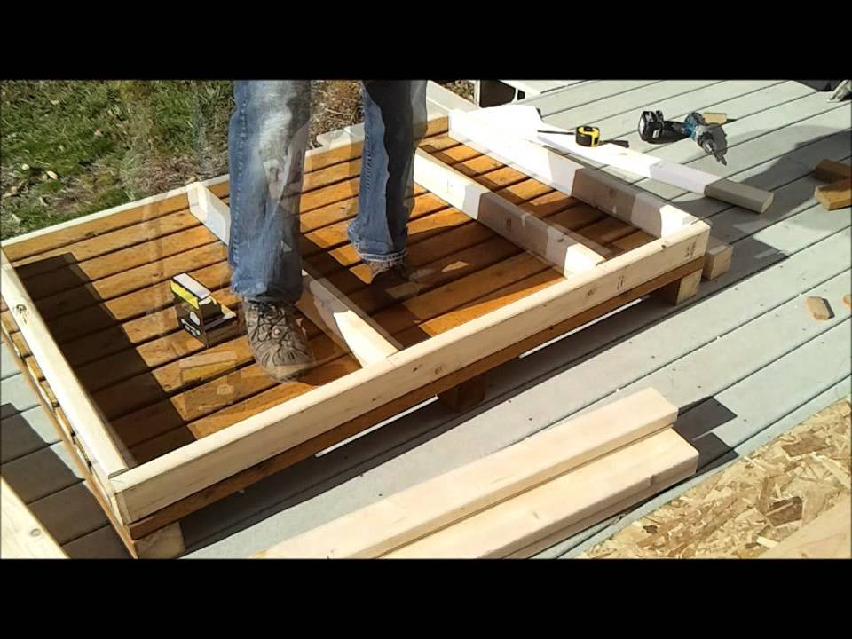 2-Shed Wall Framing - How to Build a Generator Enclosure 