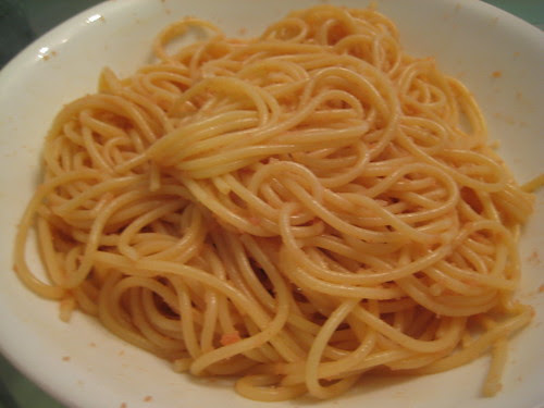 Spaghetti with Spicy Cod Roe (mixed)