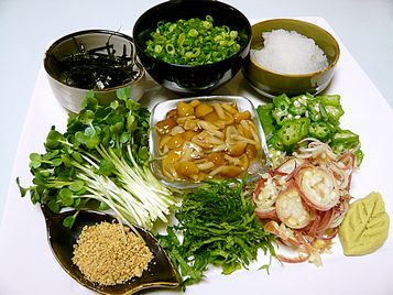 料理下手の食卓 6 9 ｶﾞｯﾂﾘ薬味とお蕎麦de休肝日っ W ゞ