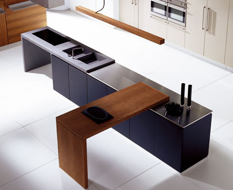 Striking Linear Kitchen from Doca - Sedamat Negro