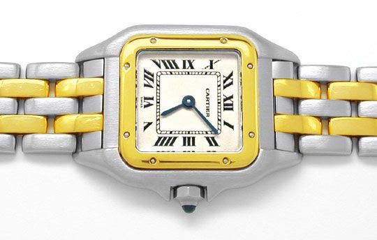 Foto 1, Orig.Da-Cartier-Panthere 2Streif. Shop! Neuz. Portofrei, U1825