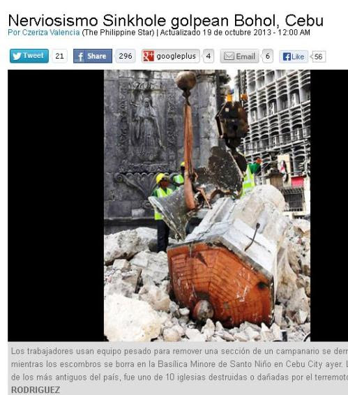 sinkhole filipinas
