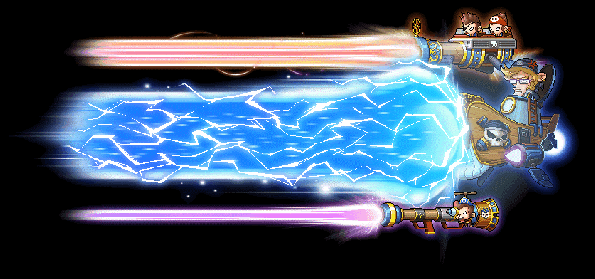 Rolling Cannon Rainbow Effect