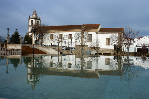 Portugal, Castelo Branco - church over water