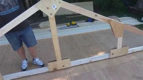 build wood trusses youtube