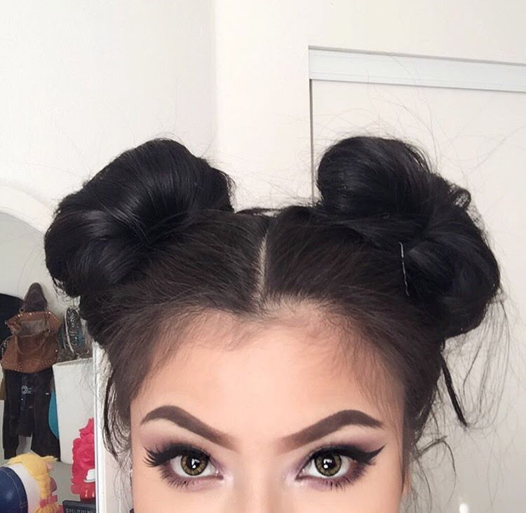 16 Super Cute Space Bun Hairstyles You Can Try This Year 16 Super Cute Space Bun Hairstyles You Can Try This Year