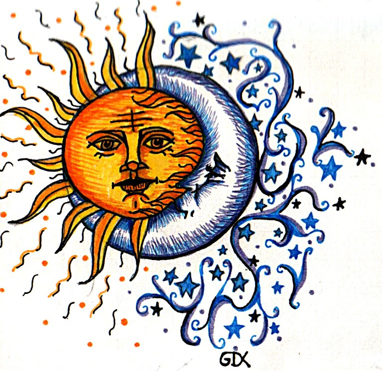 Image result for sun and moon