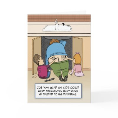 Funny birthday card: Joe the