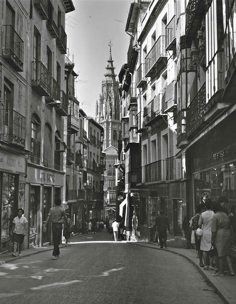 Calle Ancha o del Comercio en 1967. Fotografía de John Fyfe