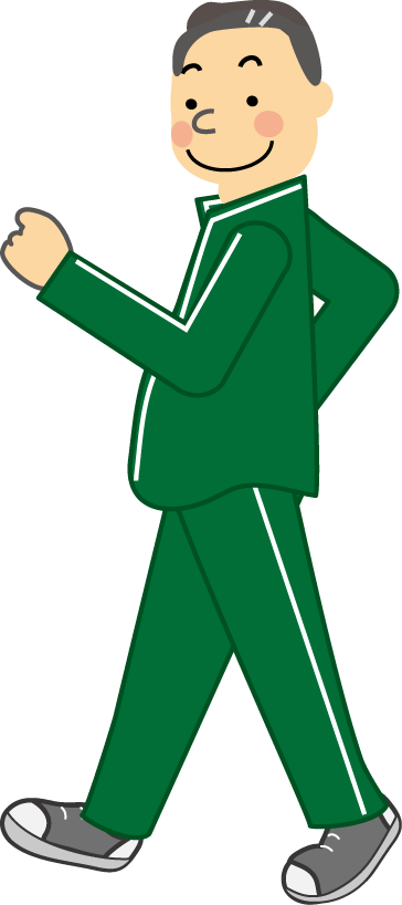 健康管理のイラスト 食事療法 運動療法 保健 医療 無料イラスト フリー素材