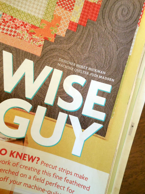 That's my name in a magazine!